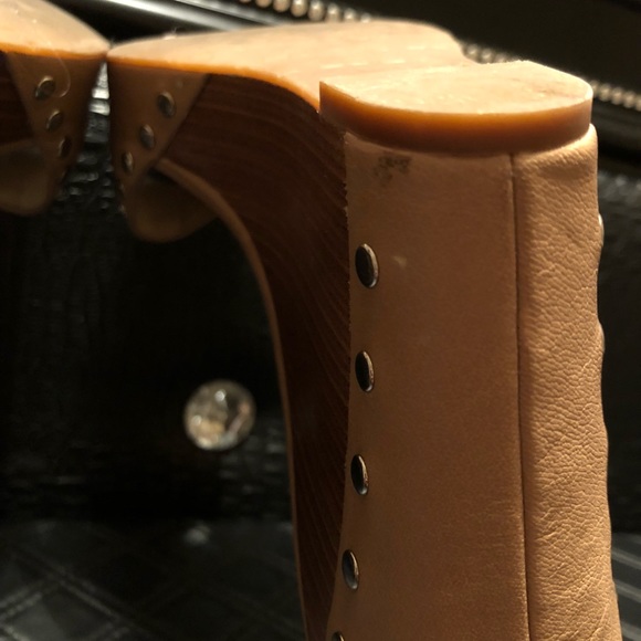 Via Spiga Studded Wedge Sandals - Picture 4 of 6